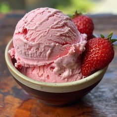 Strawberry Ice Cream